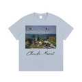 Claude Monet — The Beach at Trouville — 220gsm T-Shirt