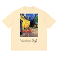 Japonism Museum Vincent Van Gogh Streetwear Loose Drop Shoulder T-Shirt