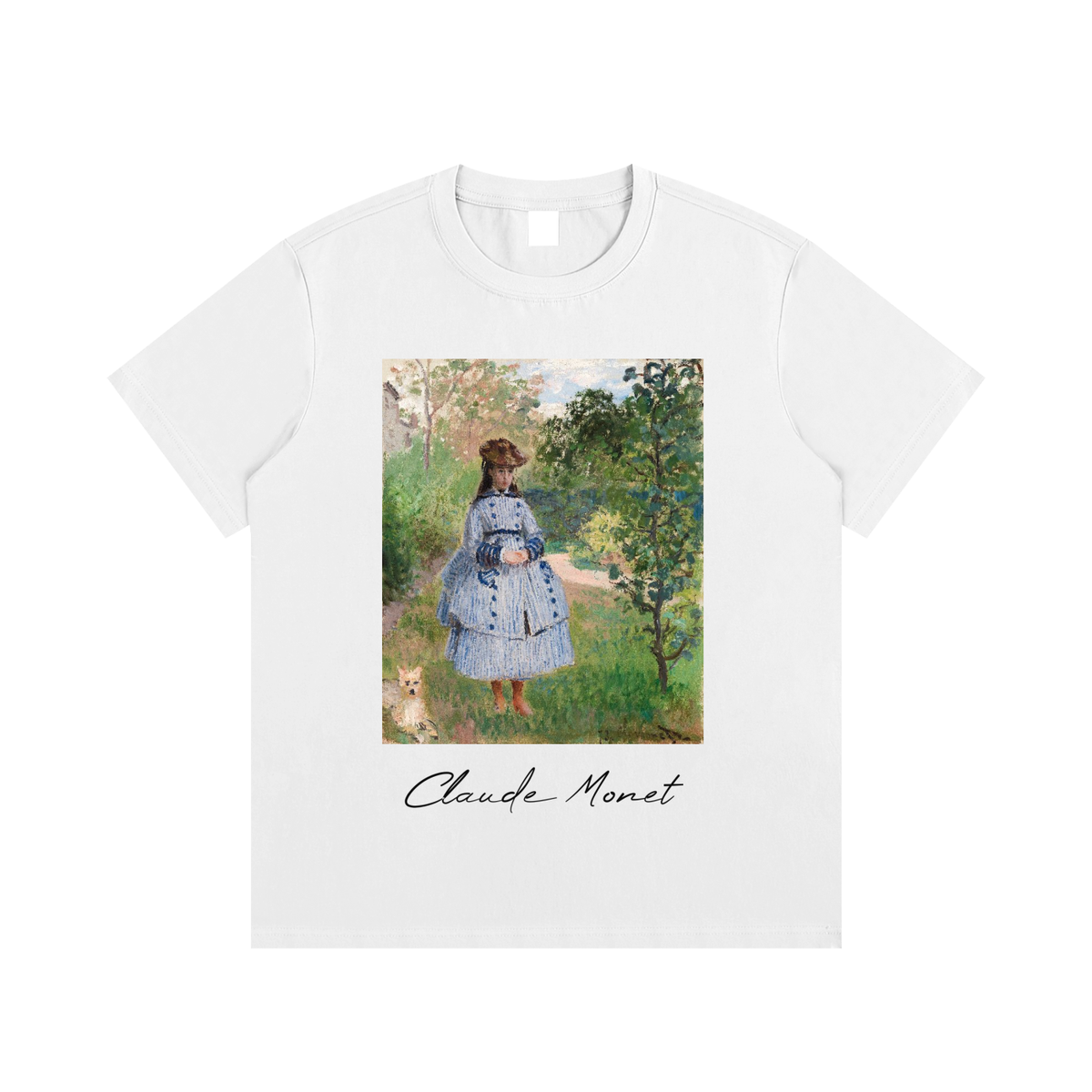 Claude Monet — Springtime — 220gsm T-Shirt