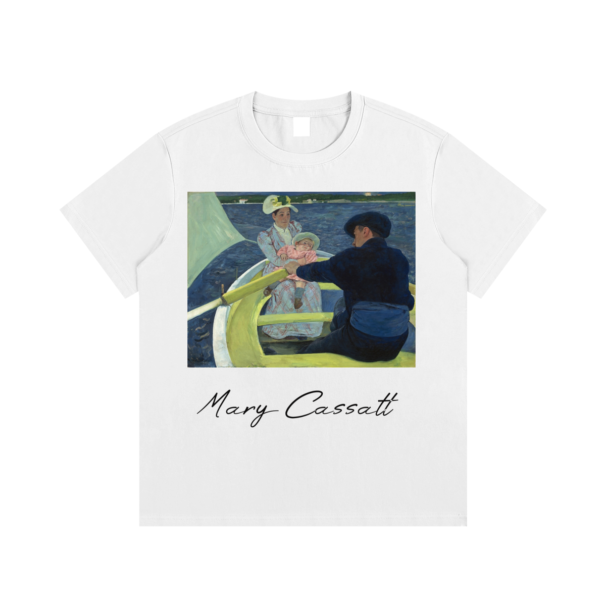 Mary Cassatt — The Boating Party — 220gsm T-Shirt