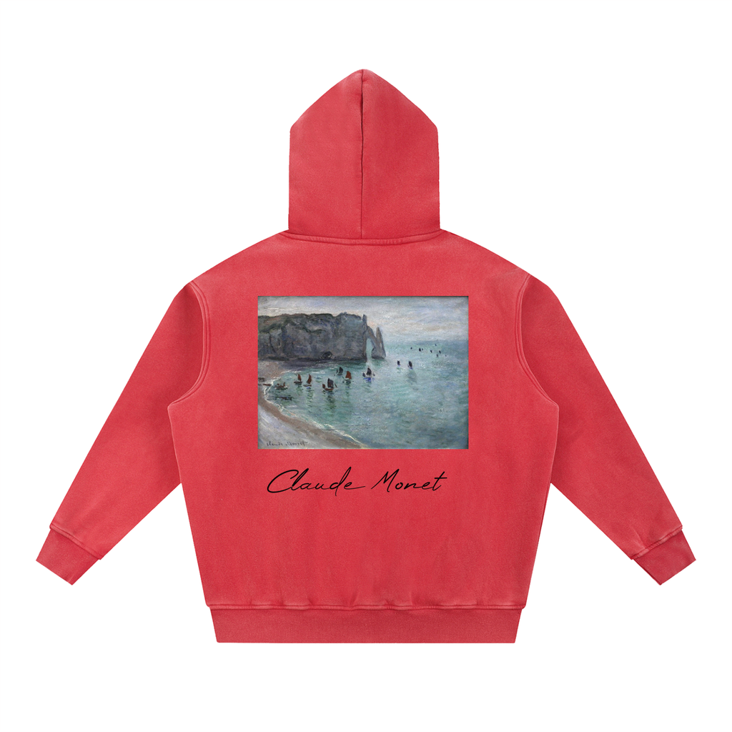 Claude Monet — Break-up of the Ice — 355gsm Hoodie