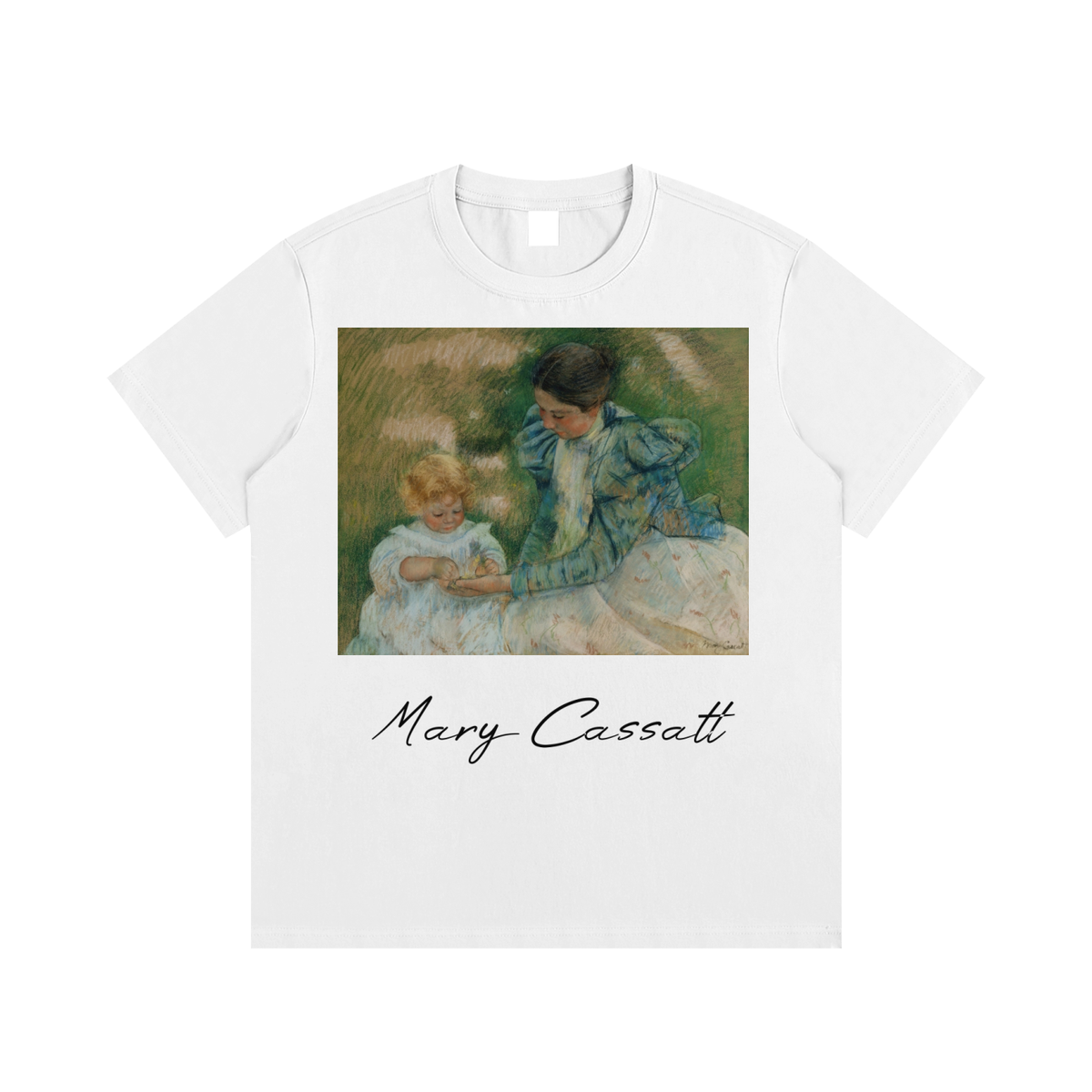 Mary Cassatt — Mother and Child — 220gsm T-Shirt