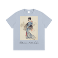 Katsushika Hokusai — Woman in Kimono — 220gsm T-Shirt