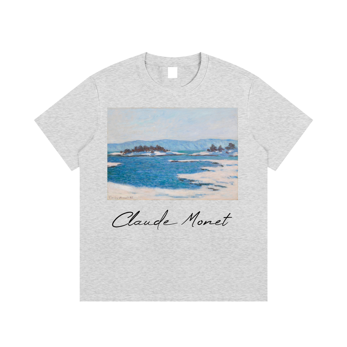 Claude Monet — Coastal Scene — 220gsm T-Shirt