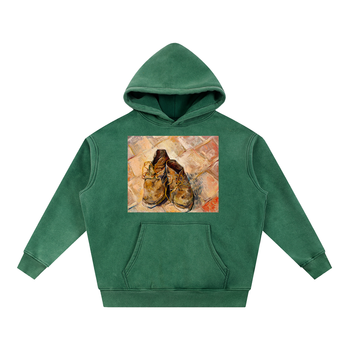 Vincent van Gogh — A Pair of Shoes — 355gsm Hoodie
