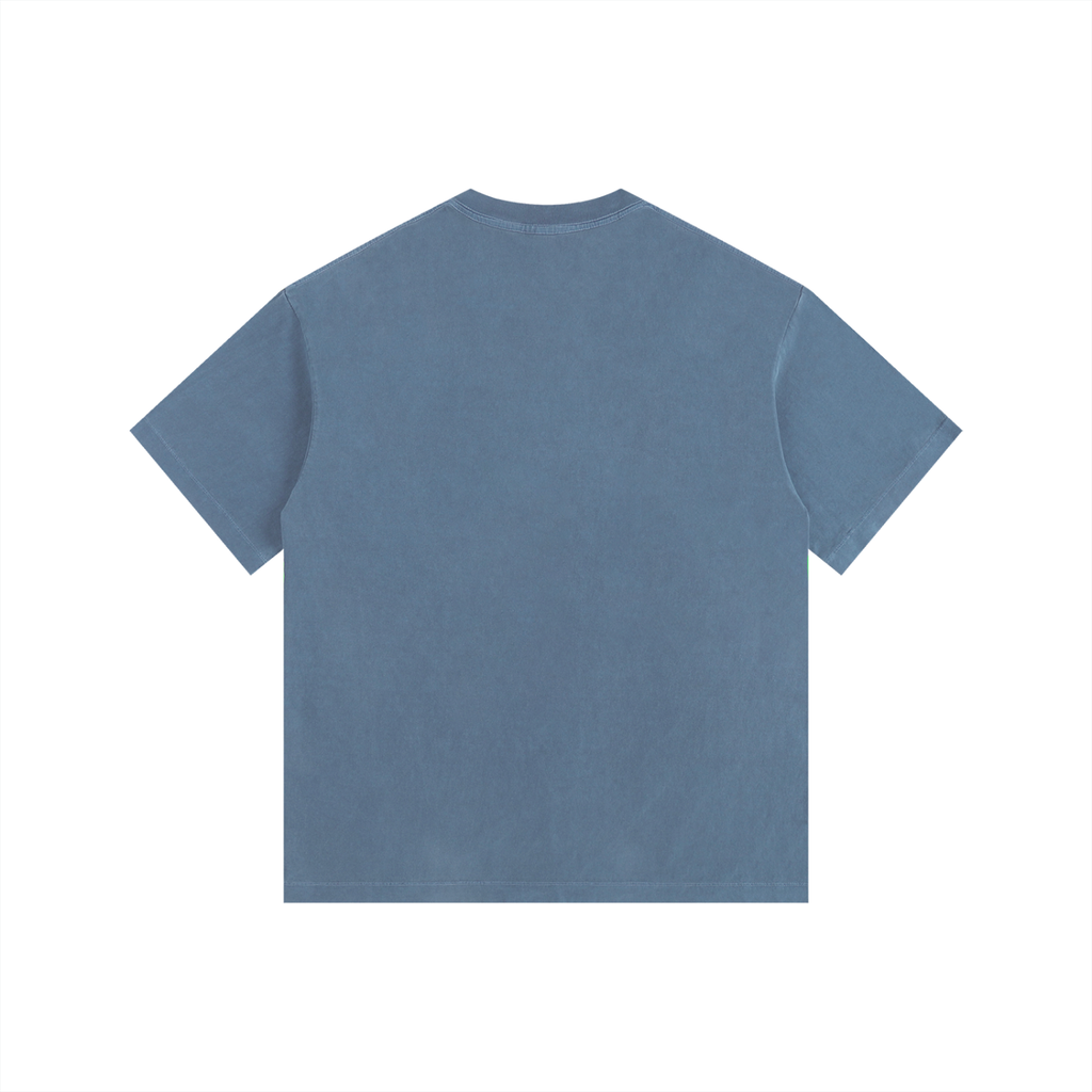 Japonism Museum Vincent Van Gogh Sunflower Vintage Washed Oversized Cotton T-Shirt (260gsm)