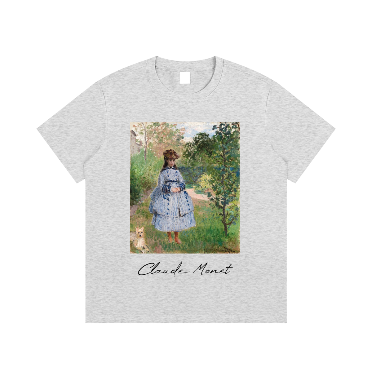 Claude Monet — Springtime — 220gsm T-Shirt