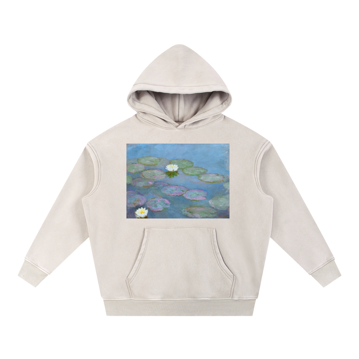 Claude Monet — Water Lilies — 355gsm Hoodie