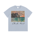 Claude Monet — The Cliffs at Étretat — 220gsm T-Shirt