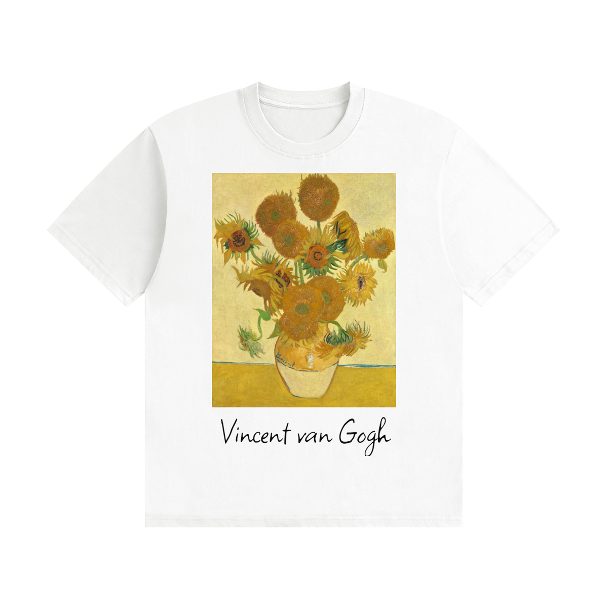 Vincent van Gogh — Sunflowers — 200gsm T-Shirt
