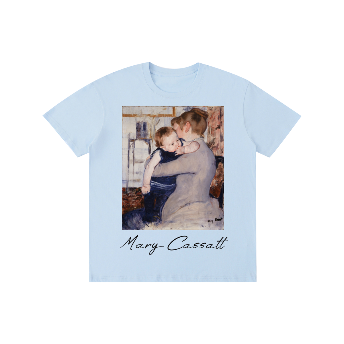 Mary Cassatt — Mother and Child — 180gsm T-Shirt
