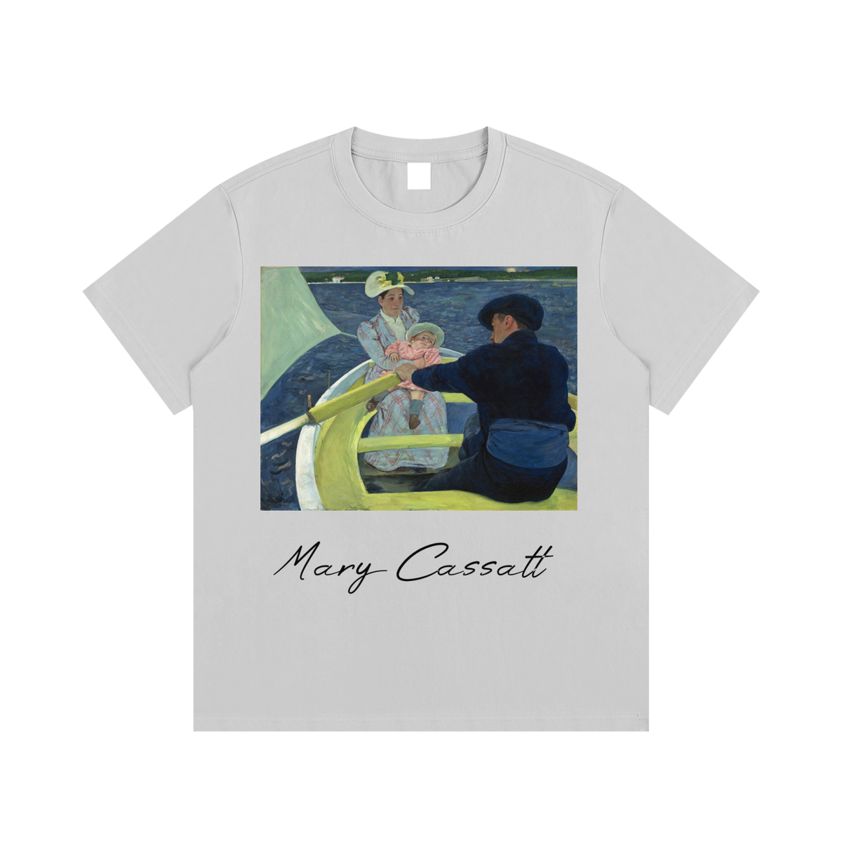 Mary Cassatt — The Boating Party — 220gsm T-Shirt